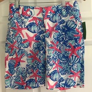 NWT Lilly Pulitzer Chipper Short SZ 0
